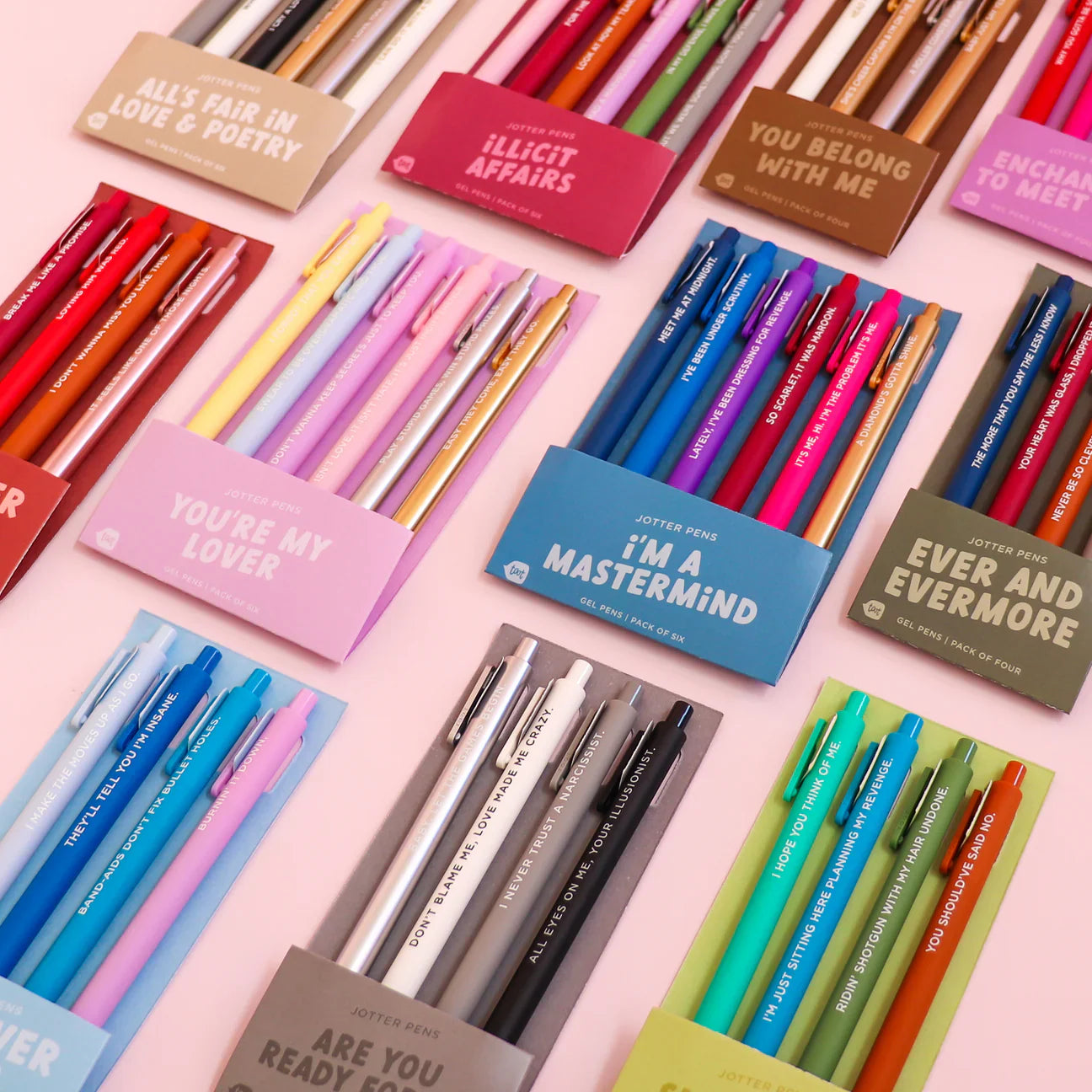 Gel Pens for Fan Girls