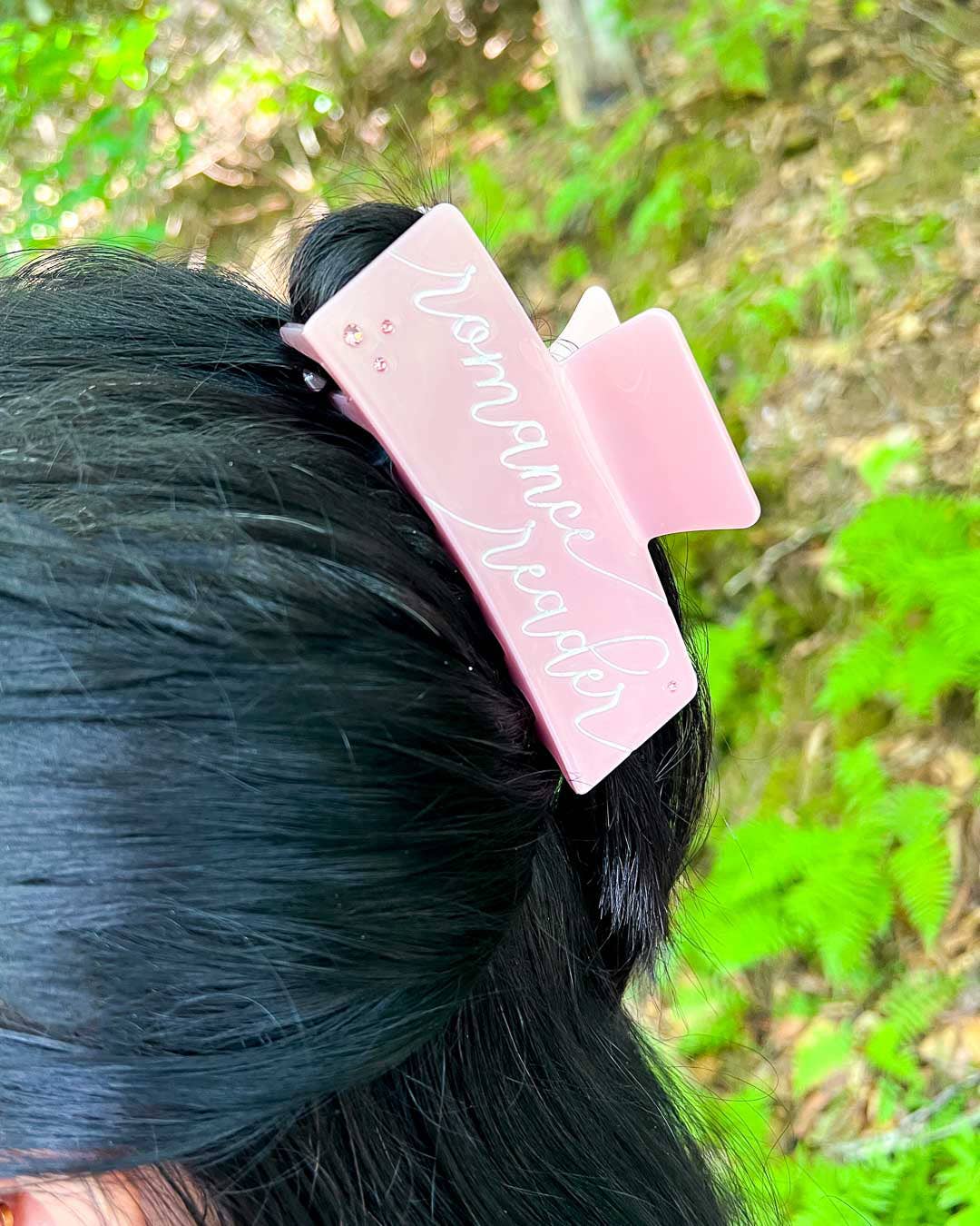 Romance Reader Hair Claw Clip