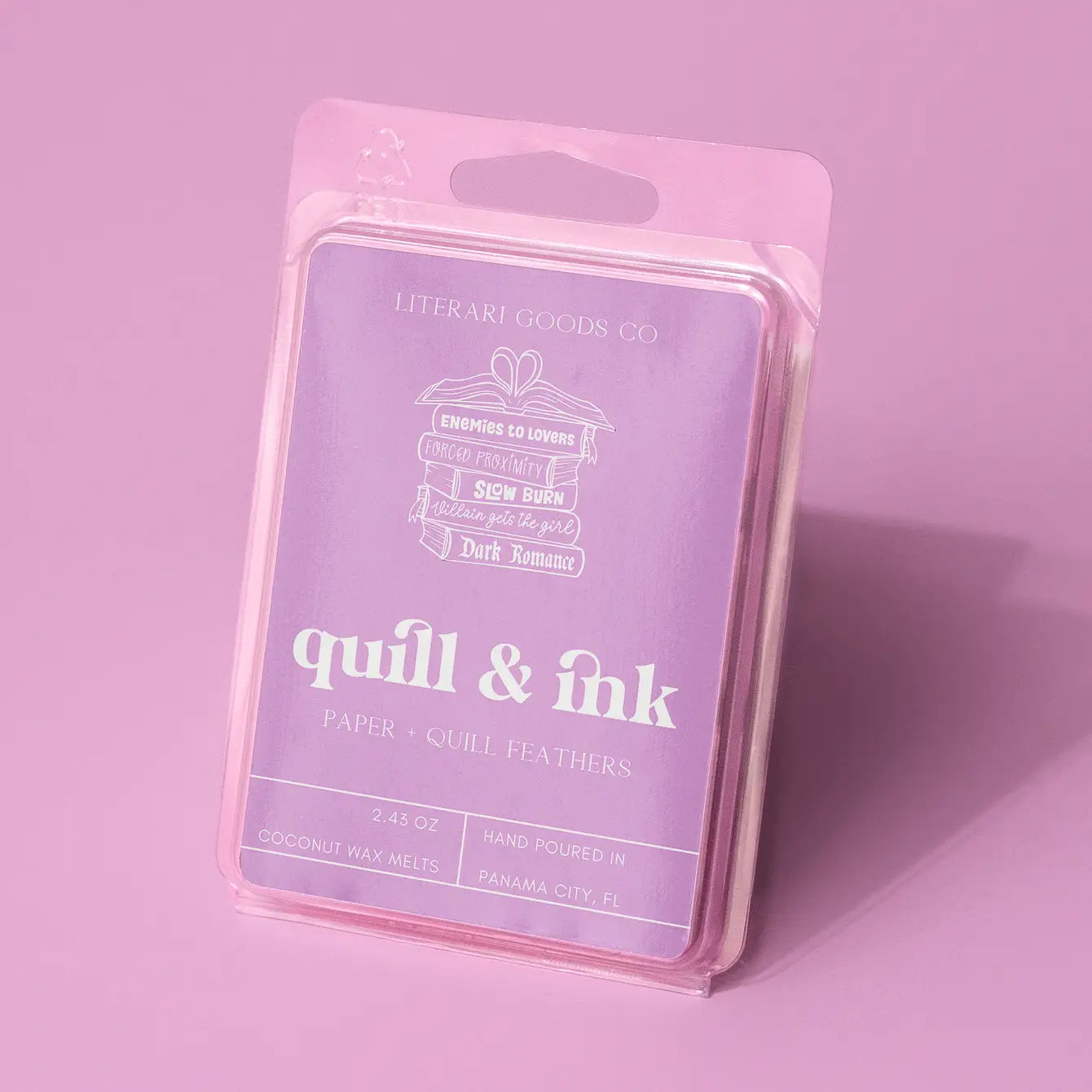 Bookish Holiday Coconut Wax Melts ☻ Quill and Ink