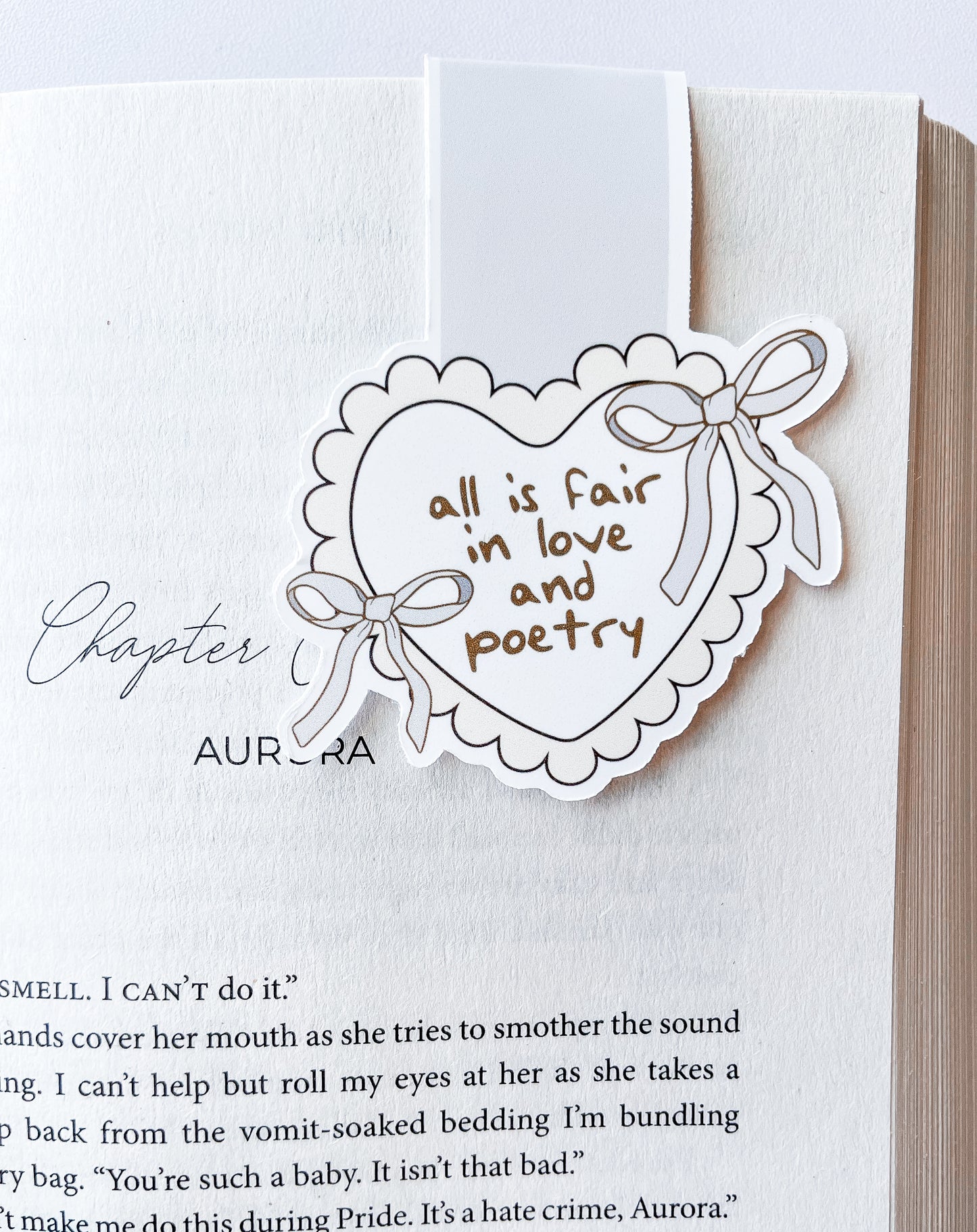 Magnetic Bookmark - Tortured Love and Poetry