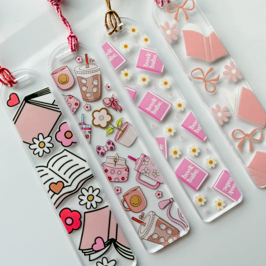 Acrylic Bookmarks - Soft Girl Era collection