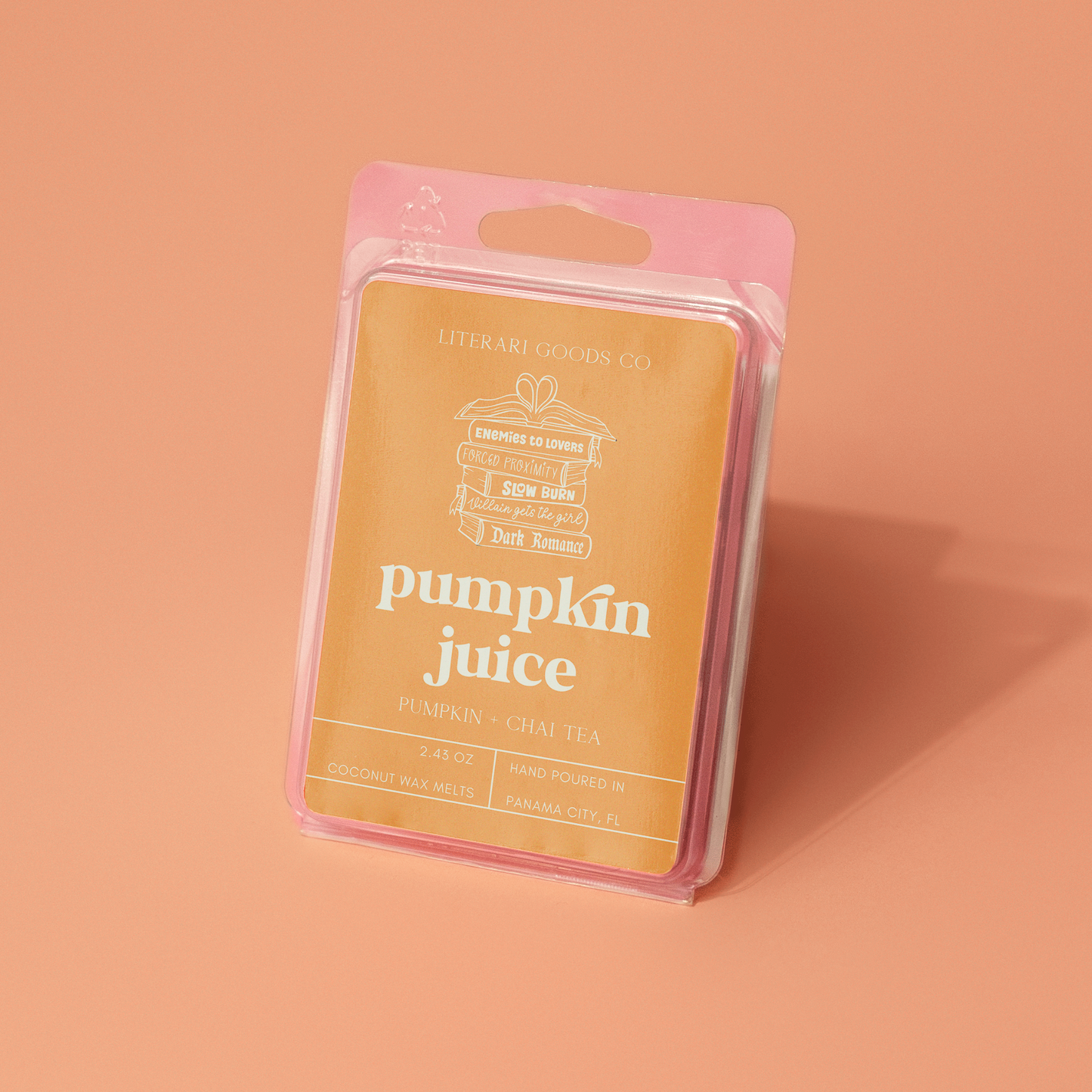 Bookish Holiday Coconut Wax Melts ☻ Pumpkin Juice