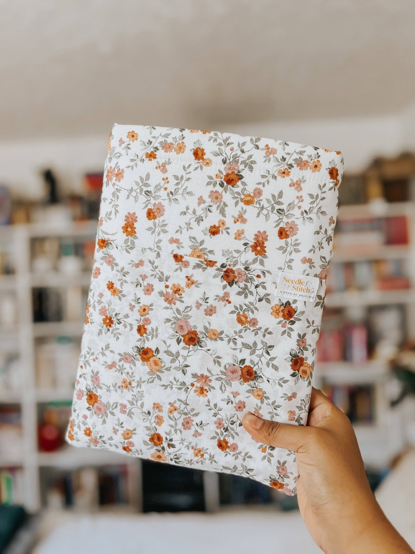 Book Sleeve: Whimsical Autumn Floral