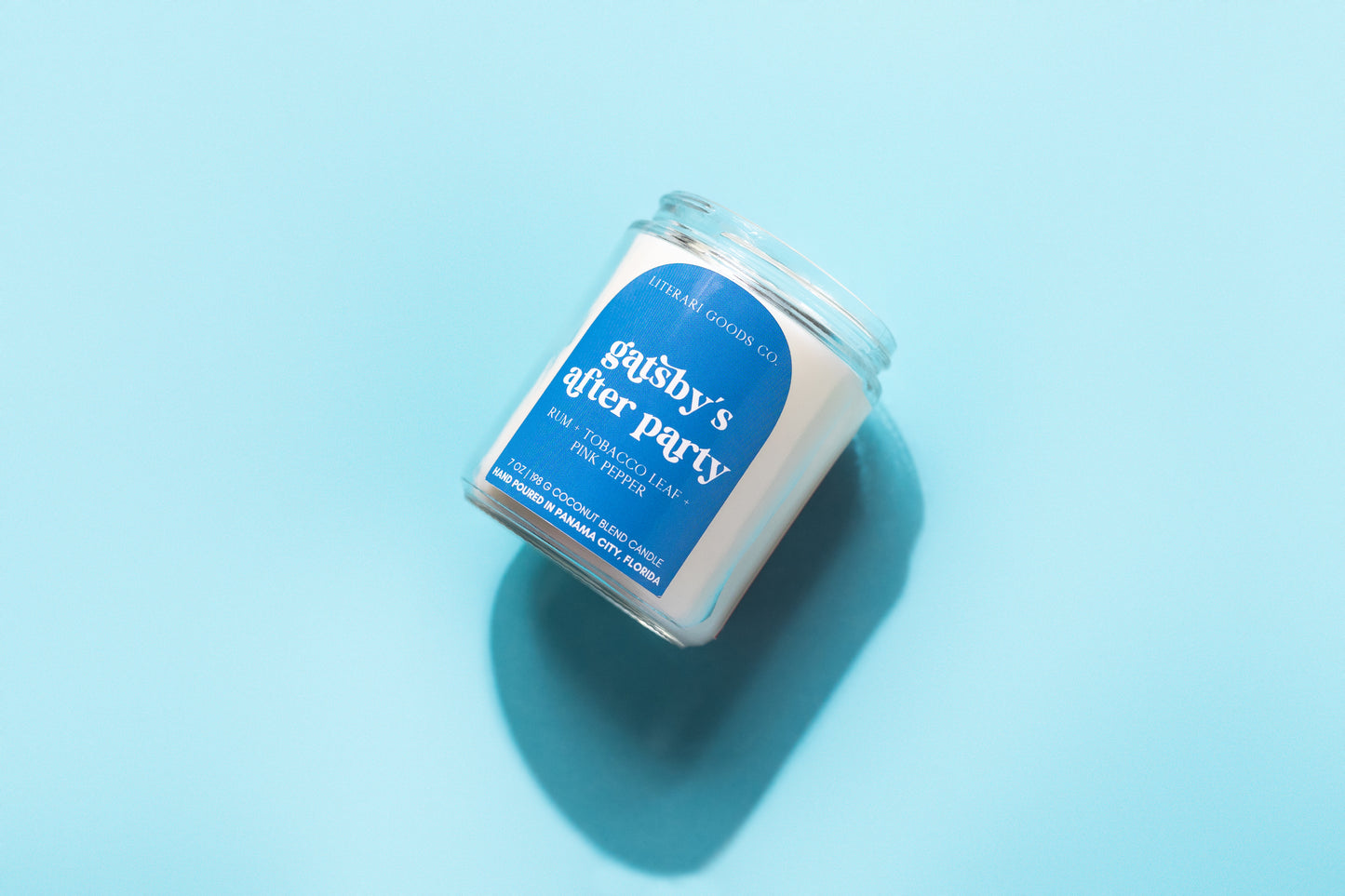 Bookish Candle ☻ Rum + Tobacco ✿ Gatsby's After Party